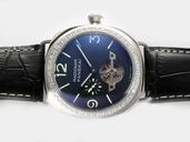 Panerai Radiomir PAM00316 Stainless Steel Bezel Black Cow Leather Strap Mens Watch