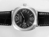 Panerai Radiomir PAM00380 Black Cow Leather Strap Black Dial 45mm Watch