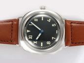 Panerai Radiomir PAM376N 44mm Brown Crocodile Leather Strap Black Dial Watch
