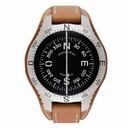 Panerai Special Edition 2004 Black Seal Brown Leather Strap Compass M00191