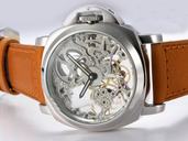 Panerai Specialities Lo Scienziato Radiomir Tourbillon GMT PAM00348 44mm Grey Dial Watch