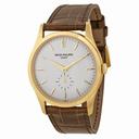Patek Philippe Calatrava Mechanical Opaline White Dial Men's Watch 5196J-001