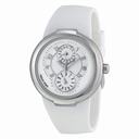 Philip Stein Active White Rubber Strap Silver-tone Ladies Watch 31-AW-RW