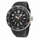 Philip Stein Extreme Black Dial Black Rubber Strap Men's Watch 34-BB-RB