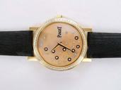 Piaget Altiplano G0A29120 Mens Black Crocodile Leather Strap Round Watch