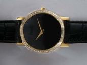 Piaget Altiplano G0A31135 Black Ostrich Leather Strap 38mm Mens Watch