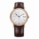 Piaget Altiplano Silver Dial 18K Rose Gold Diamond Men's Watch GOA36118