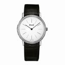 Piaget Altiplano White Dial 18K White Gold Diamond Ladies Watch GOA29165