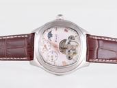 Piaget Emperador Coussin Tourbillon 22808 Mens Stainless Steel Case Watch
