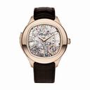 Piaget Emperador Skeleton Dial 18K Rose Gold Automatic Men's Watch GOA38019