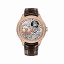 Piaget Emperador Skeleton Dial 18K Rose Gold Automatic Men's Watch G0A38058