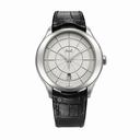 Piaget Gouverneur Silver Dial 18K White Gold Men's Watch GOA38110
