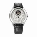 Piaget Gouverneur Silver Guilloche Dial 18K White Gold Men's Watch GOA38114