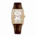 Piaget Limelight Silver Dial Brown Leather Ladies Watch G0A35090