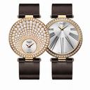 Piaget Limelight Twice Silver Dial 18K Rose Gold Diamond Ladies Watch GOA36243