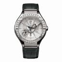 Piaget Polo Silvered Dial 18K White Gold Diamond Men's Watch GOA31148