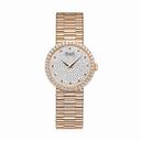 Piaget Traditional Diamond Pave Garnet Dial 18K Gold Ladies Watch GOA37044