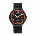 Porsche Design Flat Six Black and Orange Dial Automatic Men's Sports Watch 6350.43.44.1254