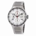 Porsche Design Flat Six Chronograph White Dial Stainless Steel Men's Watch 634041630251