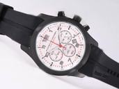Porsche Design Indicator 26647 Quartz Chronograph 43mm White Dial Watch