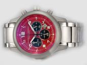 Porsche Design Orshsorro 20482 Red Dial Round Quartz Chronograph Watch