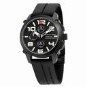 Porsche Design P'6930 Chronograph Automatic Black Dial Black Rubber Men's Watch 6930.13.46.1201
