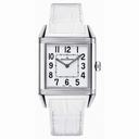 Jaeger LeCoultre Reverso Squadra Classic White Leather Ladies Q7068420