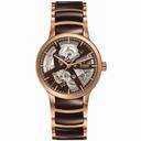 Rado Centrix Brown Skeleton Dial Automatic Men's Watch R30181312
