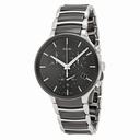 Rado Centrix  Chronograph Black Ceramic and Steel Men's Watch R30130152