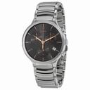 Rado Centrix XL Chronograph Grey Dial Stainless Steel Men's Watch R30122103