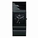 Rado Ceramica Quartz Black Dial Black Ceramic Men's Watch R21716242