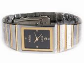 Rado Classic Jubile 152.0366.3 Rectangle Black Dial Quartz Watch