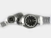 Rado Classic Jubile 2822121M Quartz Man:37x41mm / Lady:24x29mm Black Dial Watch