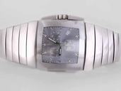 Rado DiaStar 5.38.0434.3 Purple Dial Ceramic Case Ceramic Bezel Watch