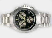 Rado DiaStar R12638153 Black Dial Stainless Steel Bezel Silver Stainless Steel Strap Watch