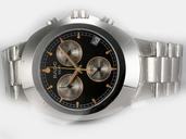 Rado DiaStar R12694153 Silver Stainless Steel Strap 39x42mm Black Dial Watch
