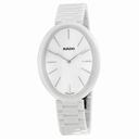 Rado Esenza White Dial White Ceramic Ladies Watch R53092012