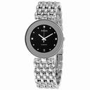 Rado Flourence Bllack Dial Ladies Stainless Steel Watch R48792153