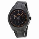 Rado Hyperchrome Automatic Chronograph Black Dial Black Ceramic Men's Watch R32525162