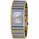Rado Integral Quartz Platinum-Tone/Gold-tone DiamondWatch R20794702
