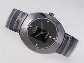 Rado Ovation R26494712 Black Ceramic Strap Black Dial 36x40mm Watch
