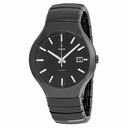 Rado True Black Dial Black Ceramic Men's Watch R27857162