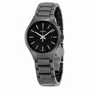 Rado True Quartz Black Dial Black High-tech Ceramic Ladies Watch R27059152