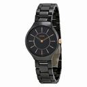 Rado True Thinline Black Ceramic Ladies Watch R27742152