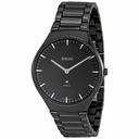 Rado True Thinline Black Dial Automatic Unisex Watch R27969152