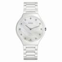 Rado True Thinline Mother of Pearl Dial White High-tech Ceramic Ladies Watch R27957912