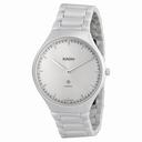 Rado True Thinline White Dial Automatic Cermaic Unisex  Watch R27970102