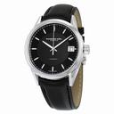 Raymond Weil Freelancer Automatic Black Dial Black Leather Men's Watch 2740-STC-20021