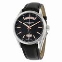 Raymond Weil Freelancer Automatic Black Dial Black Leather Strap Men's Watch 2720-SL5-20021