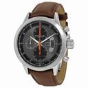 Raymond Weil Freelancer Grey and Black Dial Brown Leather Men's Watch 7745-TIC-05609